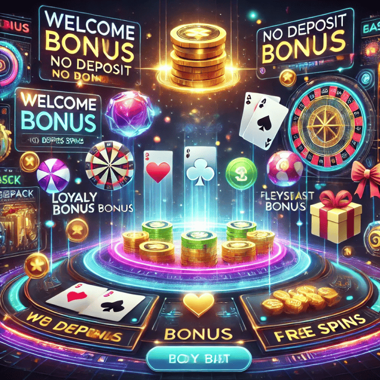 Mitä ovat online-kasinoiden bonukset? 